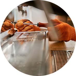 故障時も無料で迅速に交換対応