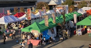 テント設営費 1張分<br>(集会用テント 1k×1.5k)ウェイト4個付<br>(テントは付属しておりません)