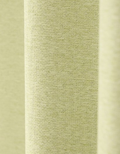 新品　カーテン（100×200）・ライトグリーン　<br>2枚組  　レンタル