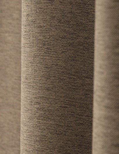 新品　カーテン（100×200）・ブラウン　<br>2枚組  　レンタル